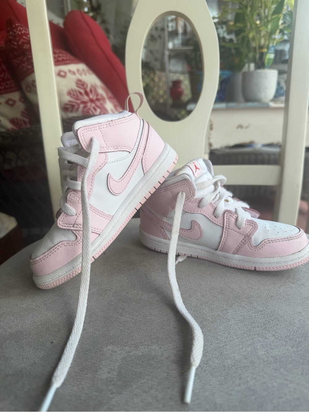 9C PINK NIKE AIR JORDAN 1’s